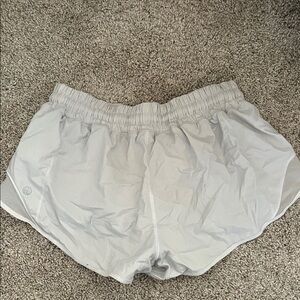 lululemon athletica Light Gray Athletic Shorts